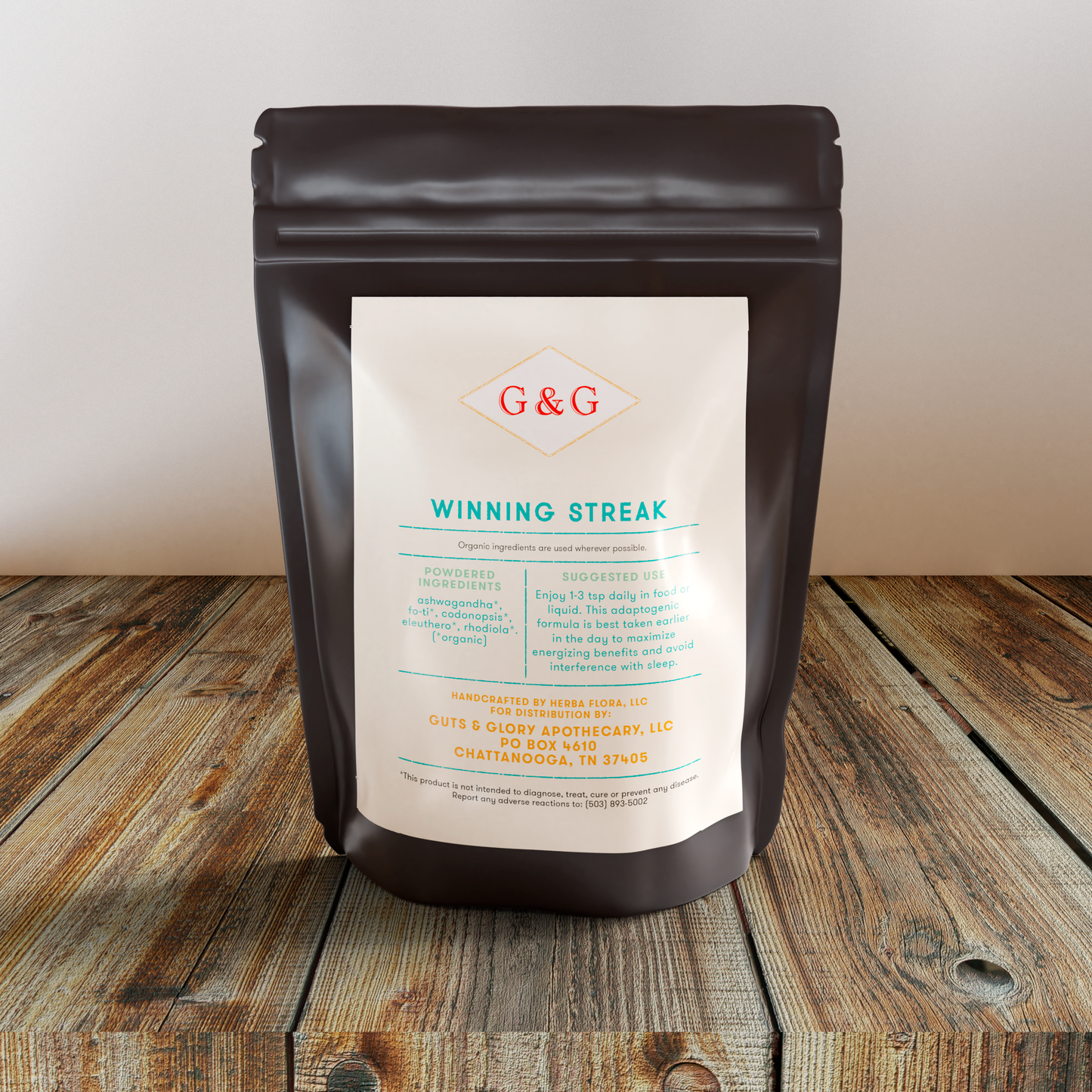 Winning Streak Adaptogenic Powder *Pre-Order for mid-November Shipment*
